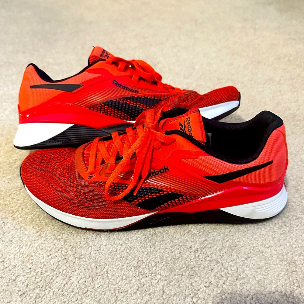 Reebok Nano X4 Red Size 11.5.